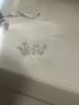 芯奢纯银999足银针蝴蝶耳钉女士耳骨钉高级耳环精致小巧养耳洞不过敏 一对+精美礼盒 实拍图