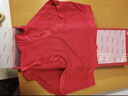 松山棉店【特护级】兰精莫代尔女士内裤无痕全裤抑菌弹力透气加长底裆新款 【莫代尔】大红+大红+大红 3条 XL (推荐125-140斤) 实拍图
