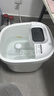 飞利浦（PHILIPS）泡脚桶躺泡免洗电动按摩足浴盆UV杀菌小白桶智能恒温加热软胶泡脚盆3222F 节日生日实用礼物 实拍图