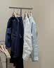 MUJI 女式 汉麻水洗衬衫领长袖衬衫女士女装衬衣外套内搭上衣26年春夏 白色 M （160/84A ） 实拍图