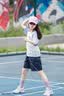 安奈儿童运动鞋男女童羽毛球鞋2026夏季中大童网面比赛训练鞋轻便跑 紫色 【旋转纽扣】 35 实拍图