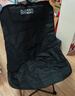小魔户外折叠椅 折叠靠背椅加高月亮椅露营折叠凳子便携躺椅钓鱼椅 黑 实拍图