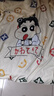 睡裙中长款睡衣女夏季大码胖mm200斤孕妇宽松ins超仙学生家居服女 蜡笔小新-关注店铺优先发货 L 100-120斤 实拍图