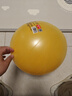 费雪（Fisher-Price）儿童玩具球宝宝小皮球拍拍球38cm(黄色含打气筒)生日礼物礼品 实拍图