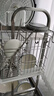 京东京造 碗盘置物架台面收纳沥水碗架砧板刀架厨房烹饪器具【3层加粗】 实拍图