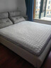 洁丽雅（Grace）抗菌夹棉床笠可水洗加厚床罩床垫保护套 深灰1.8m 实拍图