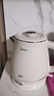 美的（Midea）电热水壶钛材质自动断电外塑内钢艺术家1.8L大容量泡茶家用一键保温 恒温MK-SH60a-Q 实拍图