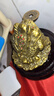 缤越黄铜金蟾招財摆件铜金蟾蜍三足金蟾金蝉摆件客厅玄关摆件开业礼物 实拍图