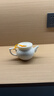 连山阁 白瓷过滤茶壶小号泡茶器带陶瓷过滤网隔内胆 德化高白瓷中式功夫茶具单壶家用茶杯子套装 白瓷配过滤内胆250ml/单壶 实拍图