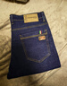 真维斯（Jeanswest）牛仔裤男2026春季薄款宽松直筒裤百搭男裤子休闲长裤蓝色32 实拍图