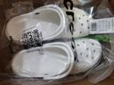 卡骆驰（CROCS）贝雅云彩女士洞洞鞋户外休闲鞋|208186 白色-100 40 (260mm) 尺码偏小，建议选大一码 实拍图