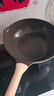 炊大皇钛盾炒锅 麦饭石色不粘锅多功能少油烟炒菜锅平底锅32cm 实拍图