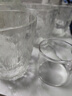 【京东物流】冰川纹玻璃杯时尚潮流ins风果汁杯酒杯水杯 冰川杯250ml6只 实拍图