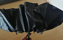 天堂伞 防晒晴雨伞三折 三折伞防紫外线商务伞升级黑钢伞 藏青 实拍图