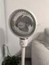 艾美特（AIRMATE）【小暴风】空气循环扇大风量摇头电风扇家用台式落地扇升级加高换气轻音柔风小风扇 FA18-X115 实拍图