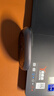 联想（Lenovo）无线蓝牙双模鼠标可充电鼠标 电量显示 鹅卵石造型 轻音按键 轻量化 金属 商务便携 Air Pro风暴灰 实拍图