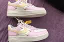 耐克NIKE缓震板鞋女空军一号 AIR FORCE 1运动鞋IB4654-661粉37.5 实拍图