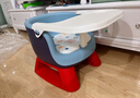 日康（rikang）宝宝餐椅 叫叫椅婴儿学坐椅多功能儿童吃饭餐桌 RK-X2009-1 蓝色 实拍图