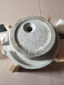 老式纯石头小石磨家用磨盘手动研磨机打豆浆磨面粉粉碎杂粮米糊 25*35带木架+豆腐框+磨槽器+礼包 实拍图