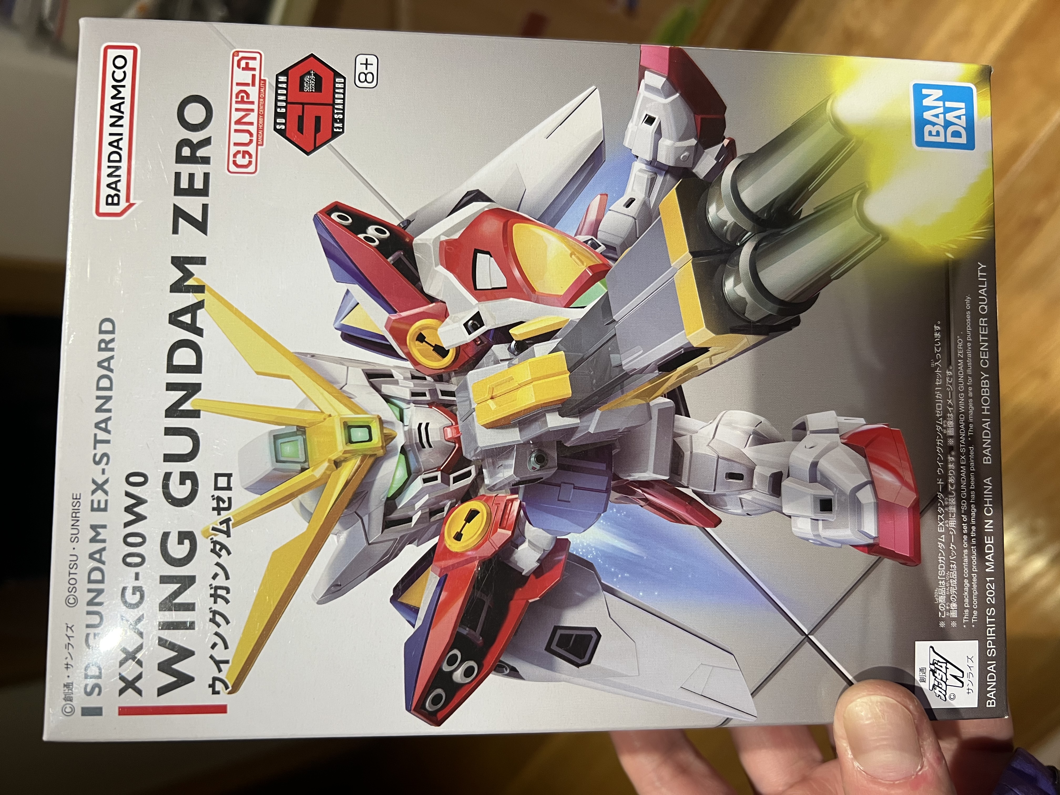 万代（BANDAI）SDEX零式飞翼高达拼装模型玩具 实拍图
