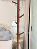 小匠材实木衣架挂衣服落地卧室衣帽架挂衣架落地衣架家用立式晾衣架 实拍图