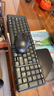 罗技（Logitech）MK220 键鼠套装 无线键鼠套装 办公键鼠套装  多媒体键鼠套装 带无线2.4G接收器 黑色 实拍图