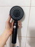 花栖之谷增压花洒喷头多功能手持花洒家用淋浴一键止水花洒（黑）+软管 实拍图