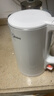 美的（Midea）电热水壶家用烧水壶泡茶0涂层食品级304不锈钢自动断电双层防烫全钢无缝1.5L大容量 MK-HJ1566 实拍图