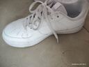 特步板鞋男鞋运动鞋夏季空军一号百搭小白鞋透气耐磨防滑黑色休闲鞋女 特步白【女款透气网孔】 39 脚长男24cm女24.5cm( 新法码39) 实拍图