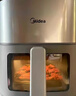 美的（Midea）空气炸锅家用免翻面 全自动实用蒸烤一体烤箱 可视窗口大容量6.5L 金属内腔热风循环KZC6517 实拍图