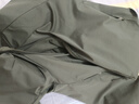 优衣库女装双面穿防风摇粒绒拉链连帽外套户外防水479697 479697/59墨绿色 M 实拍图