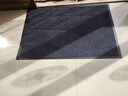 墨斗鱼条纹入户门地垫60x90cm灰色 脚垫2026年新款门垫防滑除尘门口地毯 实拍图
