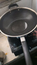 炊大皇炒锅有钛0氟不粘锅316L不锈钢不粘平底炒锅34cm 实拍图
