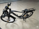 永久锂电池助力电动自行车禧玛诺变速超长续航山地车男女士双碟刹单车 F58多彩白【助力续航约20-30KM】线碟 26英寸 实拍图