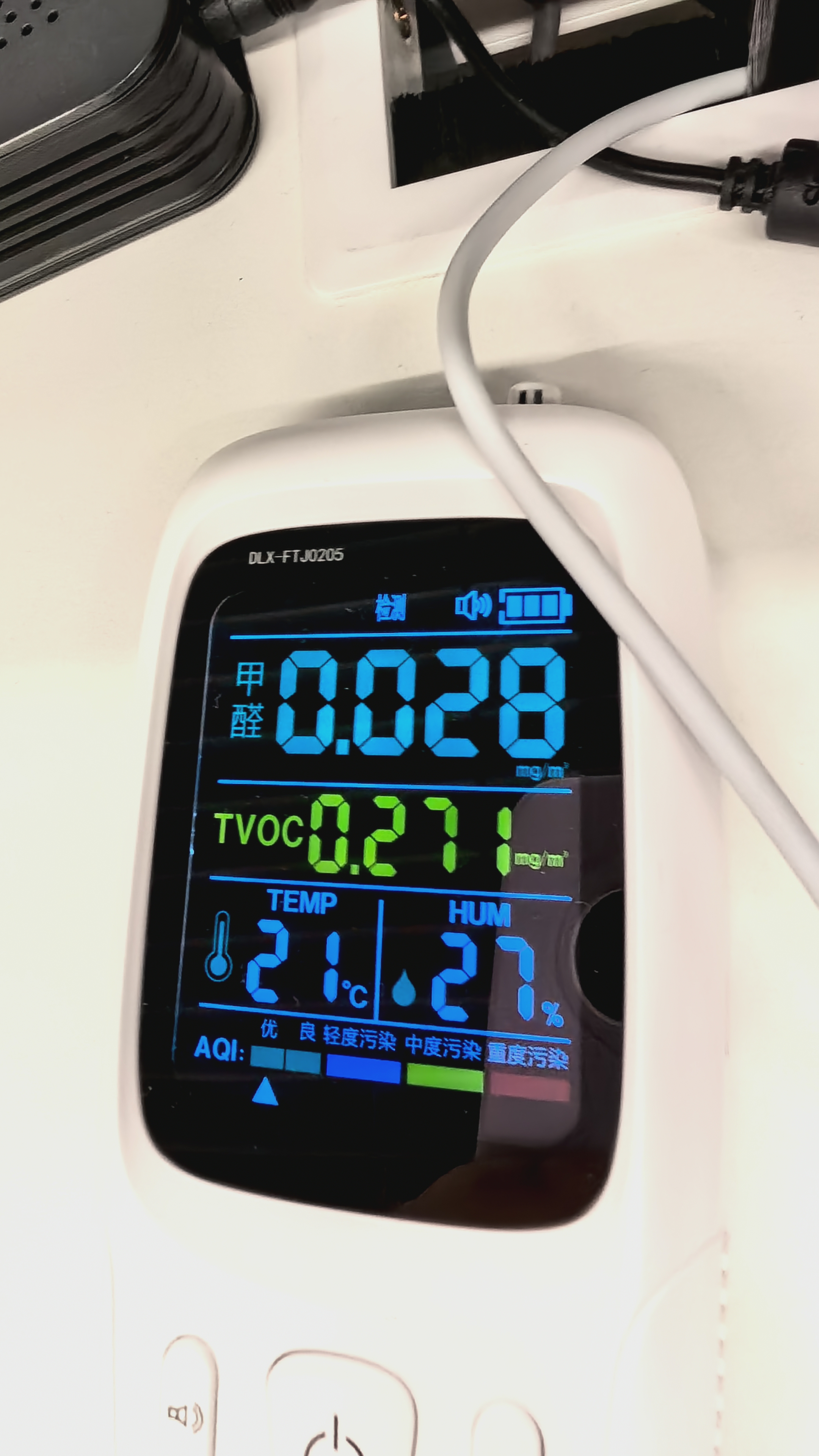 德力西电气（DELIXI ELECTRIC）甲醛检测仪家用新房汽车空气质量检测室内测试检测高精准专业 实拍图