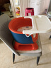 日康（rikang）宝宝餐椅 叫叫椅婴儿学坐椅多功能儿童吃饭餐桌 RK-X2009-2 橙色 实拍图
