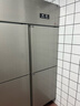 卡帝仕【一级能效】商用冰箱四门冰箱商用六门保鲜柜餐饮酒店厨房冰箱冷藏冷冻四门冰柜商用冰箱大容量 豪华款铜管六门全冷冻【节能省电】 实拍图