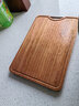 双枪乌金檀菜板 百年龄整木砧案板家用切菜食品抗菌防霉实木40*27*2.5 实拍图