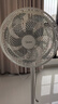 美的（Midea）【品质推荐】七叶轻音柔风电风扇/家用省电落地扇/台式电扇/广角摇头节能宿舍小型风扇 SAE35CA 实拍图