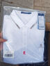 梦特娇（MONTAGUT）夏季男士Polo衫含桑蚕丝商务刺绣休闲T恤 白色    XL    实拍图