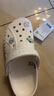 卡骆驰（CROCS）贝雅洞洞鞋男鞋女鞋轻便耐磨一脚蹬拖鞋休闲鞋百搭花园鞋|10126 白-100 40 (250mm) 实拍图