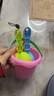 儿童趣味沙滩玩具宝宝挖沙玩具套装冬天玩雪装备海边玩沙玩雪工具 粉色桶+3铲=4件套 实拍图