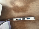 宏碁（acer）USB3.0分线器扩展坞 高速4口集线器HUB拓展坞 适用笔记本电脑转换器转接头延长线 Type-C供电 实拍图