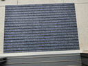 柏能条纹入户地垫门口地垫地毯入户门脚垫进户门垫可裁剪灰色60x90cm 实拍图