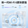 水星（MERCURY）WiFi6免驱动usb无线网卡台式机专用 wifi接收器台式电脑笔记本主机网络wifi发射 内置天线 UX3 实拍图