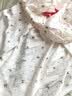 猫人睡衣女士冰丝夏季女凉感带胸垫法式纯欲风蕾丝短袖睡裙家居服米色 实拍图