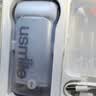 usmile笑容加冲牙器 洗牙器牙齿冲洗器 伸缩便携式冲牙器2支装 C10S晴山蓝&水韵紫 实拍图