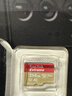 闪迪（SanDisk）256GB TF(MicroSD)内存卡 4K极速金卡A2 V30 U3行车记录仪 运动相机无人机 监控存储卡 读190MB/s 实拍图