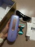 康佳（KONKA）脱毛仪3301蓝宝石冰感冰点家用宿舍唇部腋下大小腿比基尼线脱毛神器送女友生日礼物38妇女节实用 香芋紫-冰点蓝宝石Pro版本 实拍图