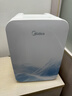 美的（Midea）迷你冰箱小冰箱小型家用车载户外露营冷藏制冷加热宿舍出租房办公室电冰箱节能省电DC-15D01MI 实拍图